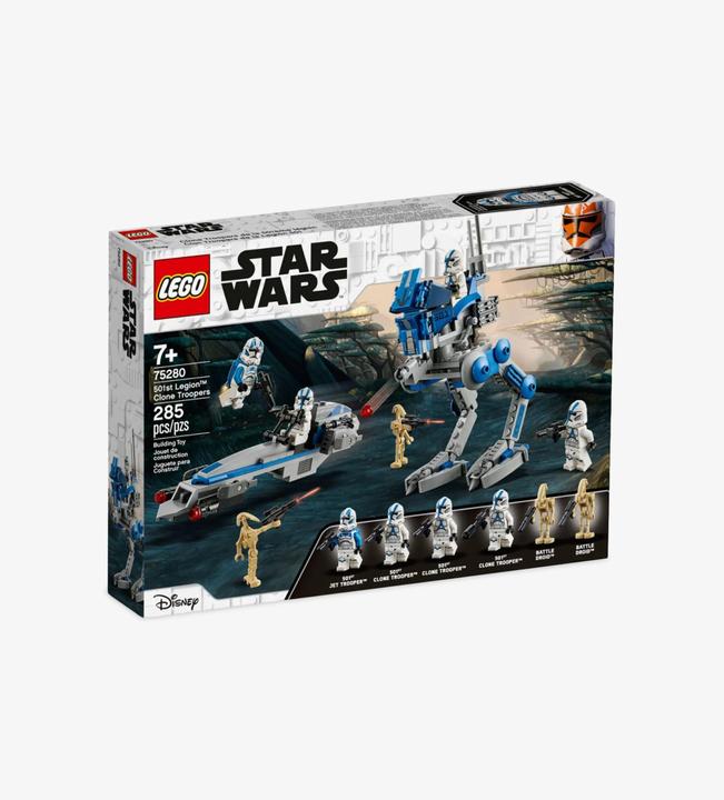 Actual product image LEGO Star Wars 75280 501st Legion Clone Troopers (75280, LEGO Star Wars)