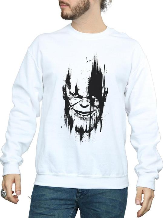 Image du produit - Sweat AVENGERS INFINITY WAR THANOS FACE - Homme (M)