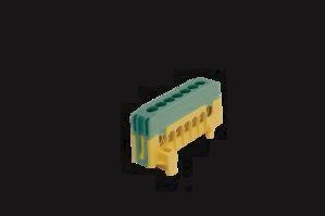 Actual product image Pollmann Distribution terminal PE7-F2 green Protective earth terminal 7x16mm² 202026