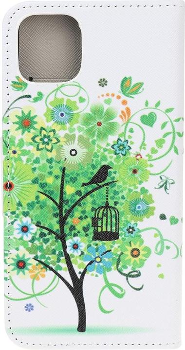 Actual product image Ueli Express iPhone 12 / iPhone 12 Pro book case Case with card holder tree (Apple iPhone 12, Apple iPhone 12 Pro)