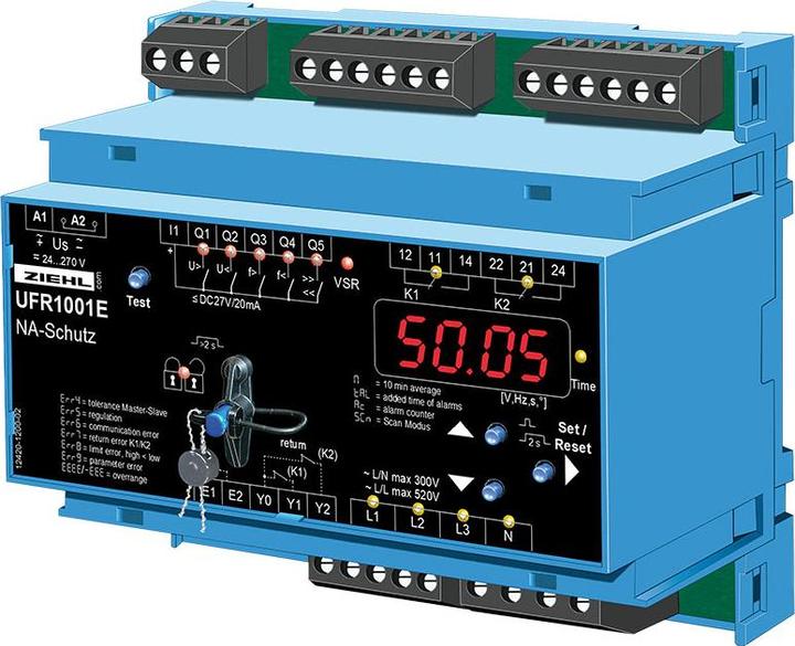 Image du produit Victron Energy Victron (Ziehl) Relais de tension et de fréquence UFR1001E