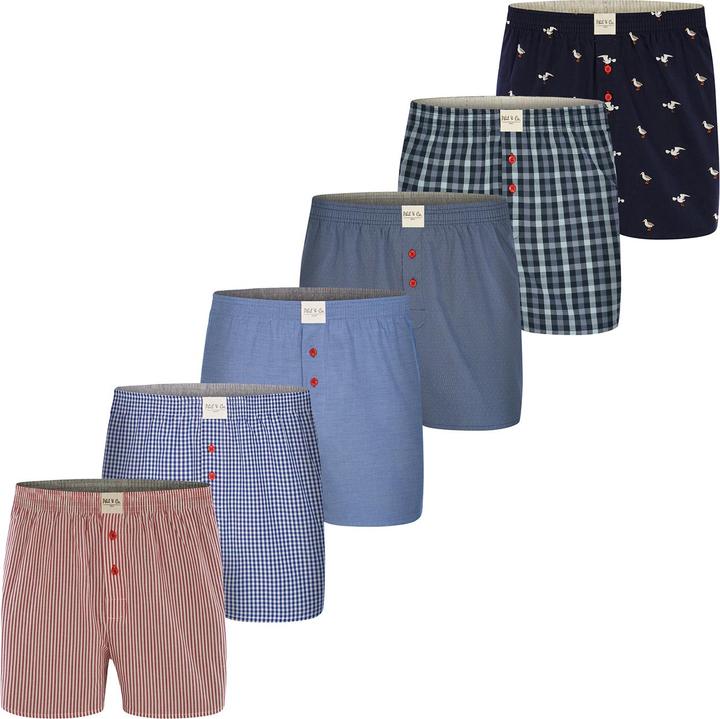 Immagine prodotto Phil & Co. Berlin Set di boxer (XL, confezione da 6)