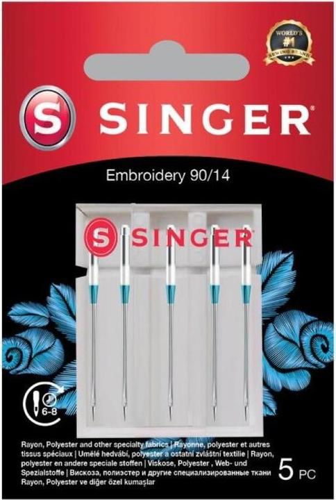 Actual product image Singer Embroidery sewing machine needle