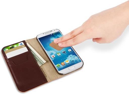 Produktbild Moshi Overture Flipcase für Galaxy S4 Orange (Samsung Galaxy S4)