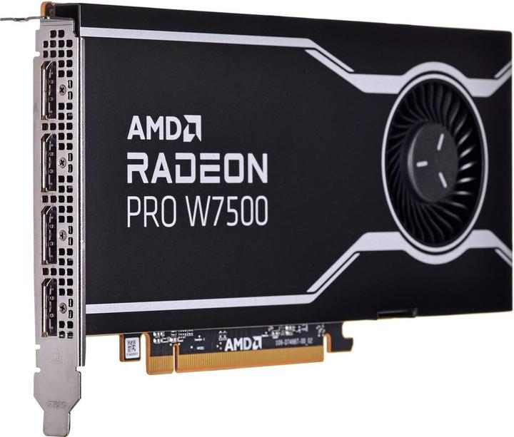 Actual product image AMD RADEON PRO W7500 8GB RETAILPCIE (8 GB)