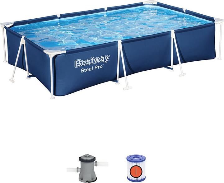 Actual product image Bestway Steel Pro Pool (300 x 201 x 66 cm)