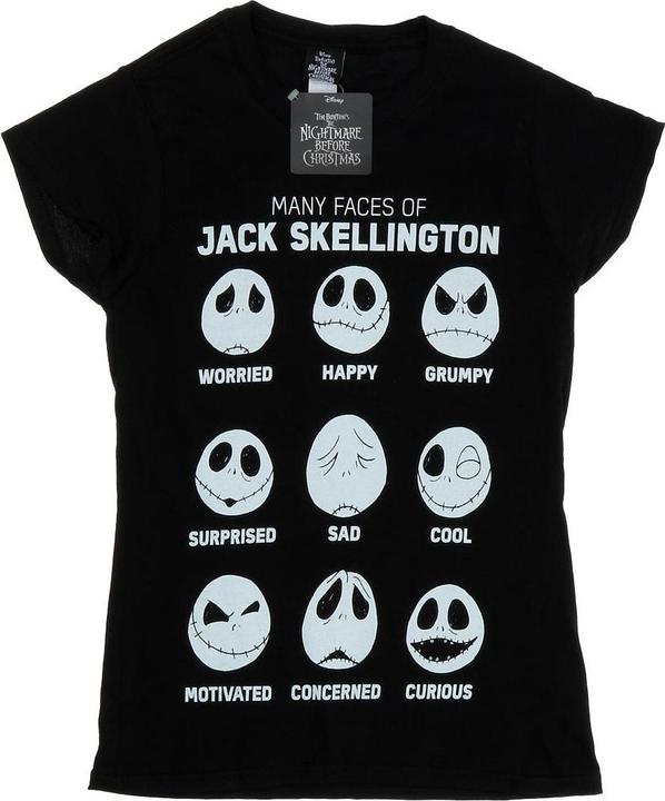 Produktbild Disney Nightmare Before Christmas Many Faces Of Jack TShirt (S)