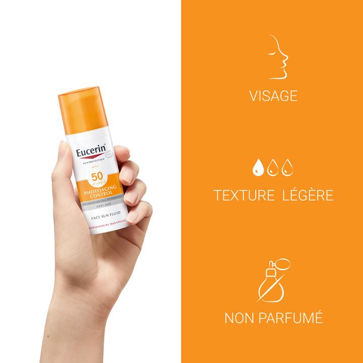 Immagine prodotto Eucerin Controllo del fotoinvecchiamento (Crema solare viso, SPF 50, 50 ml, 150 g)