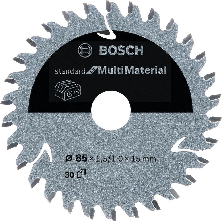 Bosch Professional Zubehör PRO Multi Material cordless circular saw blade, 85 x 1.5 x 15 mm