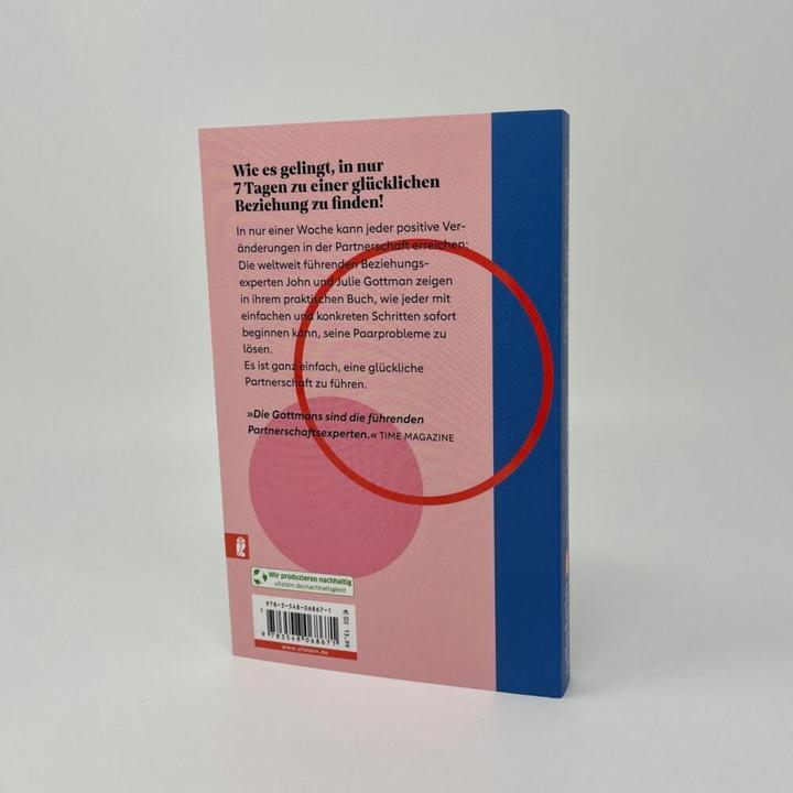 Actual product image Das 7-Tage-Rezept für erfüllte Liebe (German, Julie Schwartz Gottman, John M. Gottman, Christa Broermann, 2024)