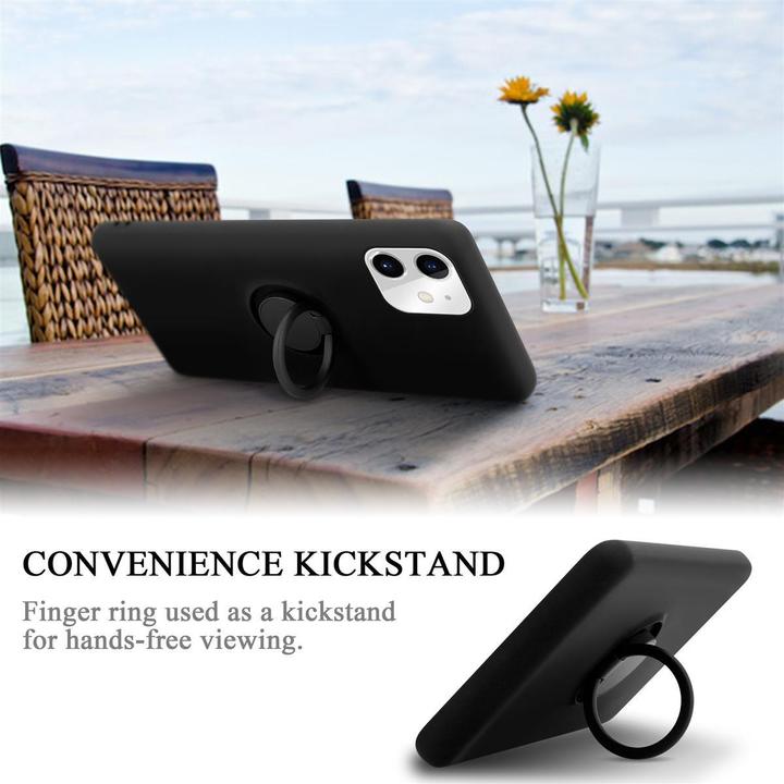 Produktbild Cadorabo TPU Liquid Ring Silicone Case Hülle (Apple iPhone 11)