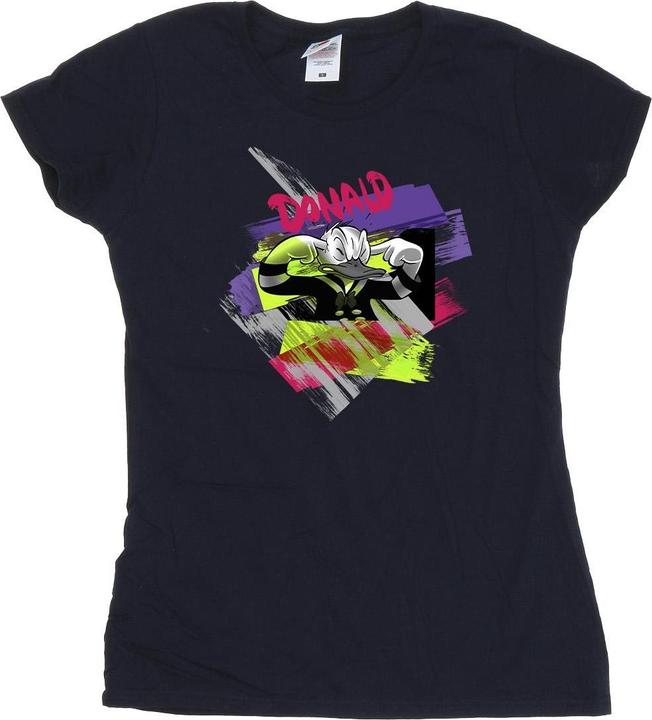 Disney Donald Duck Ear Plug Bright TShirt (L)
