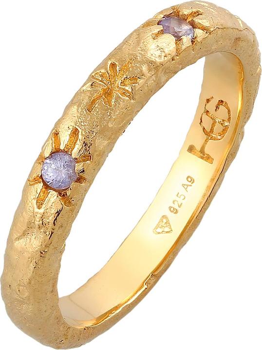 Produktbild Haze & Glory Ring Bandring Stern Tansanite - Starlover 925 Silber (54, 925 Silber)
