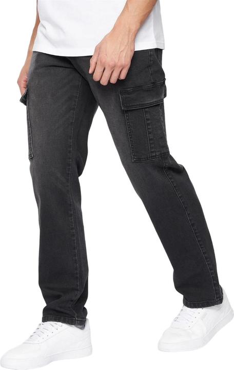 Actual product image Crosshatch Mens Kremtap Cargo Jeans (34)