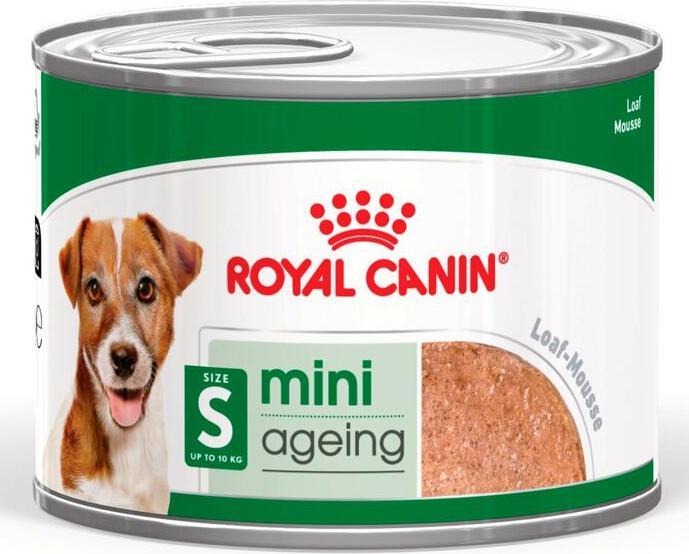 Actual product image Royal Canin Nassfutter Mini Ageing Mousse, 12 x 195 g (Senior, 1 pcs., 2340 g)