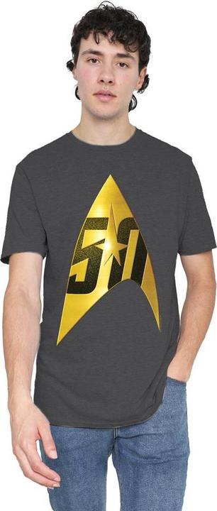 Actual product image Unisex Adult 50th Anniversary Delta T-Shirt (L)