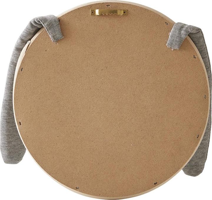 Produktbild Vertbaudet Kinderzimmer Spiegel HASE, Rattan/Stoff
