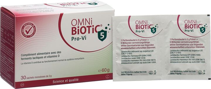 Produktbild Omni Biotic Pro-Vi 5 (1 Stück, Pulver, 2 g)