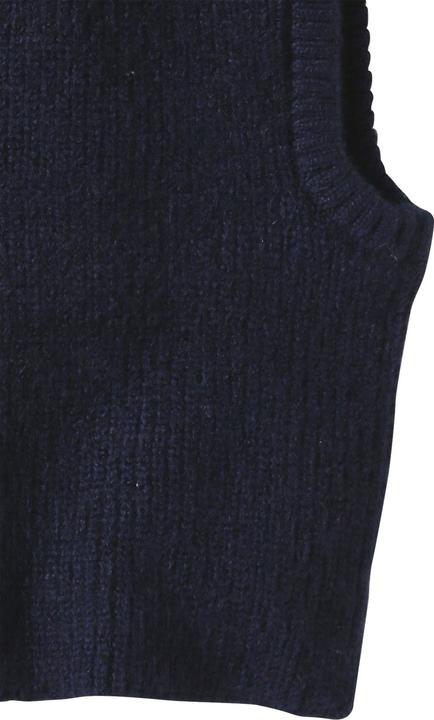 Actual product image Vertbaudet Boys' scarf hat in rib knit