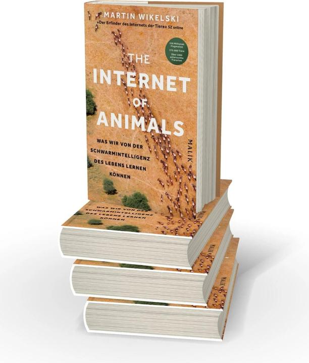 Actual product image The Internet of Animals: Was wir von der Schwarmintelligenz des Lebens lernen können (German, Sven Dörper, Thomas Wollermann, Martin Wikelski, 2024)