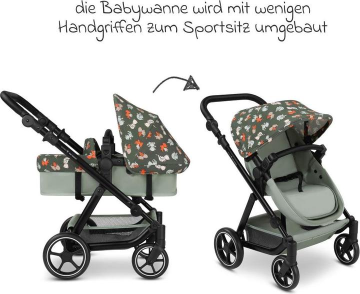 Immagine prodotto ABC Design Carrozzina per bambole Migno