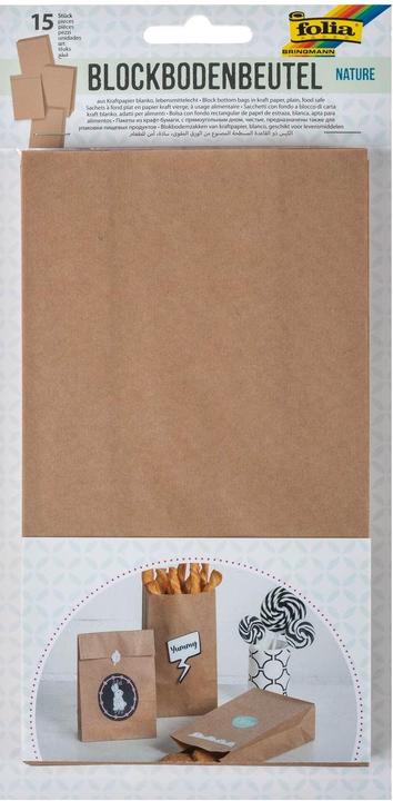 Folia Sachets avec fond Nature (Pochette cadeau, 15 x)