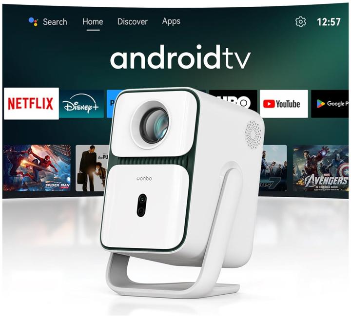 Actual product image Wanbo T2 Ultra (Full HD, 500 lm, 1.2:1)