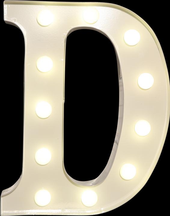 Immagine prodotto Vegas Lights Lettera D