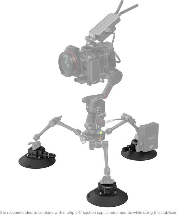 Image du produit SmallRig Coupe d'aspiration 6" avec support pour appareil photo (Accessoires vidéo divers)
