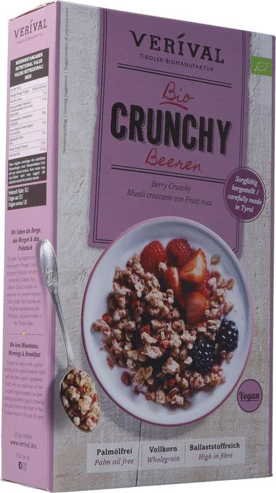 Actual product image Verival Organic Berries Crunchy Muesli (375 g)