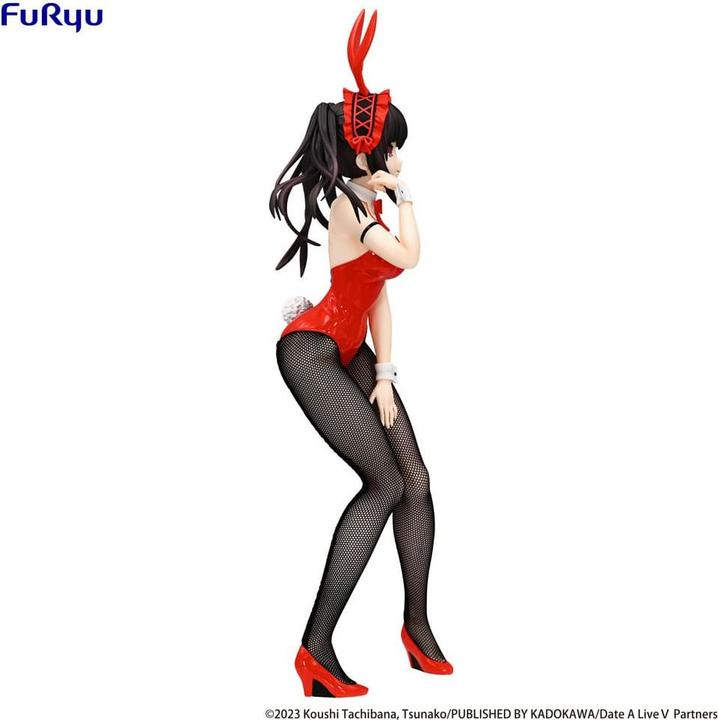Actual product image Furyu Date A Live BiCute Bunnies PVC Statue Kurumi Tokisak 29 cm