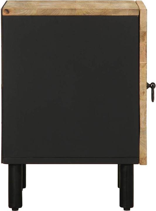 Immagine prodotto VidaXL Comodino Comodino Cassettiera Comodino Consolle 2 pezzi. Legno di mango grezzo (40 x 33,5 x 46 cm)