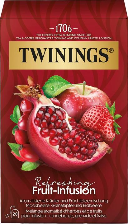 Image du produit Twinings Sachets de thé Refreshing Infusion de fruits 20 pièces (30 g)