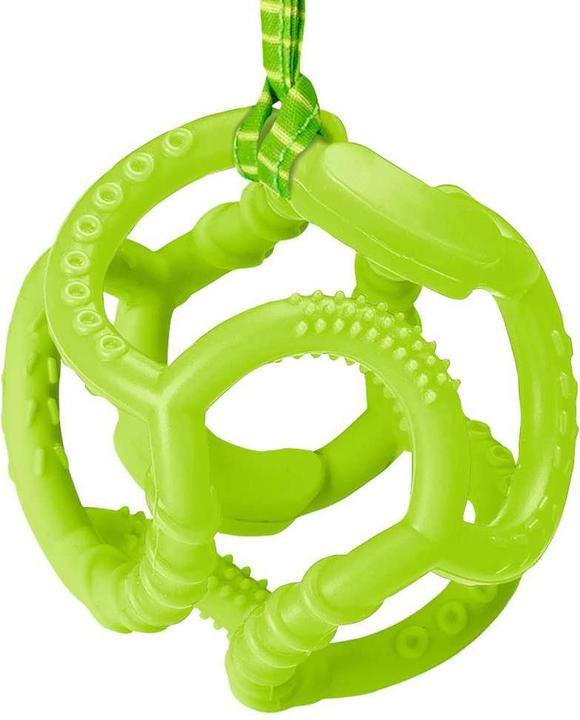 Actual product image Ravensburger 4592 baliba Clip & Go - Flexible ball with attachment for gripping and biting fun