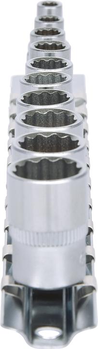 Produktbild KS Tools 1/4 Zoll 12-kant-Stecknuss-Satz. 10-tlg. 917.0625