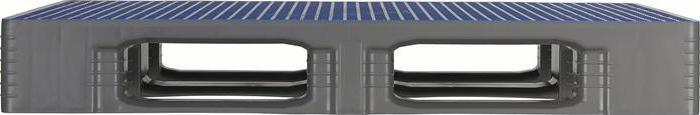 Immagine prodotto Craemer Pallet in plastica L1200xL800xH160mm 3 guide chiuse.HDPE
