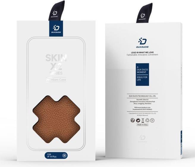 Actual product image Dux Ducis Skin X2 Series Bookcover (Apple iPhone 14 Plus)