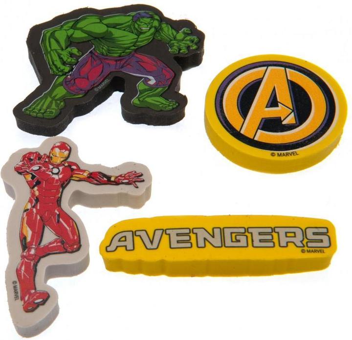 Actual product image Hasbro Eraser set 4-pack