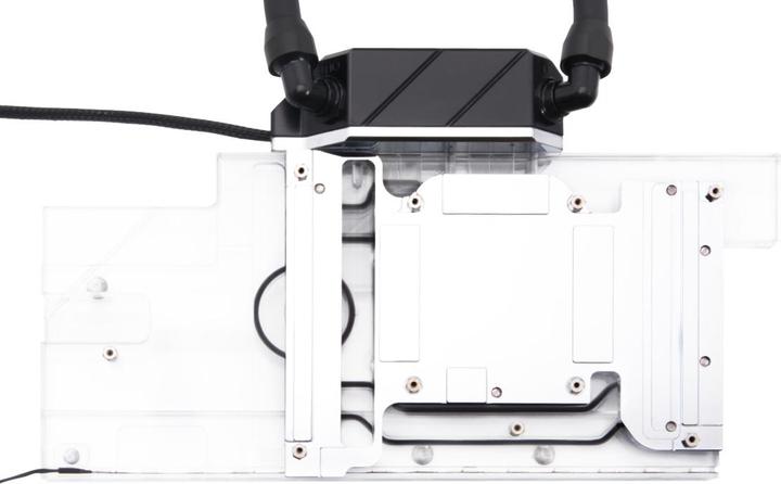 Image du produit Alphacool Hachoir à glace 2 GPU AIO 360mm RTX 3080/3090 Aorus Master/Xtreme avec plaque arrière