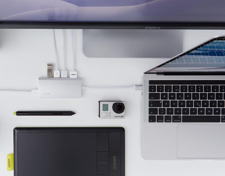 Actual product image LMP USB-C zu (USB-C, 5 Ports)