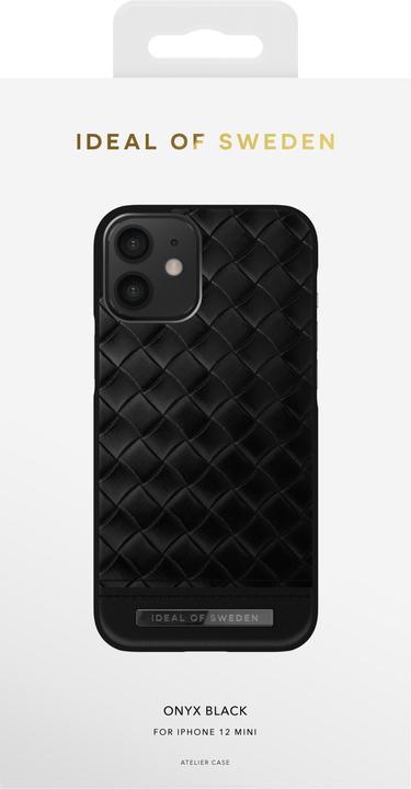Produktbild iDeal Of Sweden Mobiili tagakaas iPhone 12 Mini Onyx Black (Apple iPhone 12 mini)