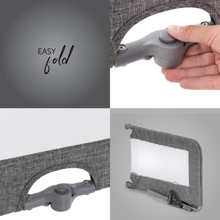 Produktbild Hauck Sleep N Safe Plus XL Melange grey (150 cm)