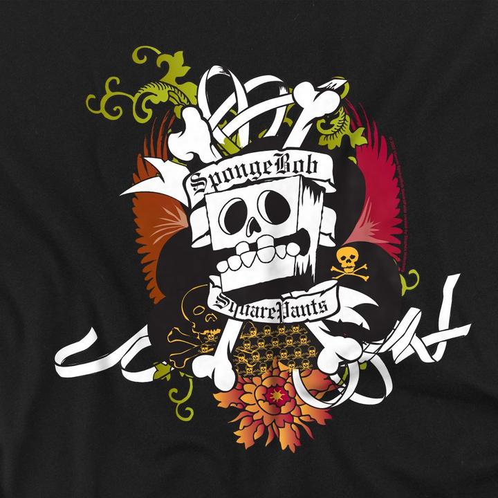 Actual product image Spongebob Squarepants Mens Rest In Peace T-Shirt (S)
