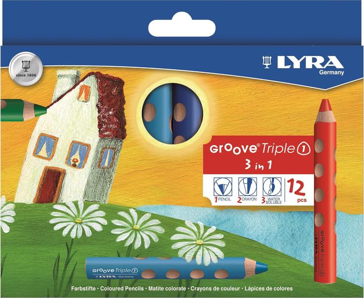 Image du produit Lyra Groove Triple 1 (Multicolore, 12 x)