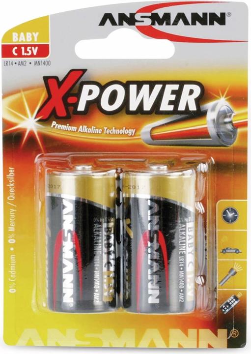 Productafbeelding Ansmann X-Power (2 Pcs., C, 7500 mAh)