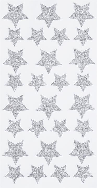 Actual product image Hobby Fun Glitter sticker "Stars