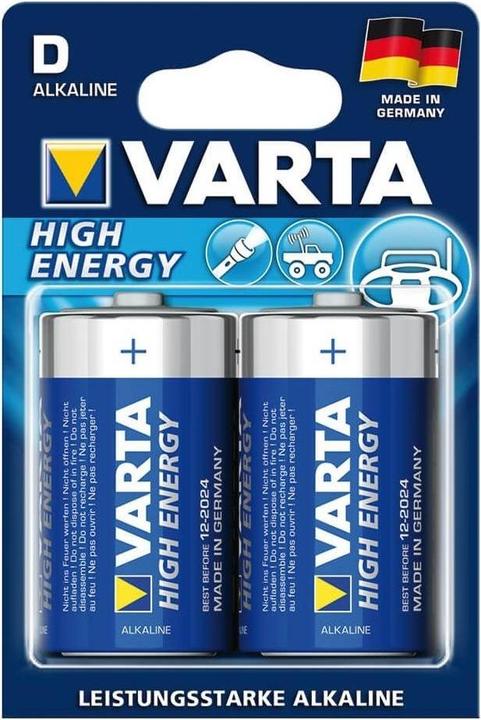 Image du produit Varta LONGLIFE Power (2 pcs, D, 16500 mAh)