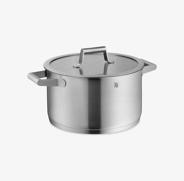 Actual product image WMF Meat casserole induction 24cm 5,7l Comfort Line induction stainless steel matt (24 cm, Pot, Stainless steel)