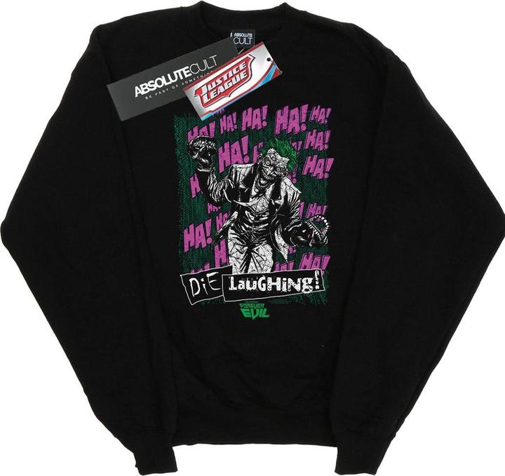 Produktbild Justice League Joker Die Laughing Sweatshirt (S)