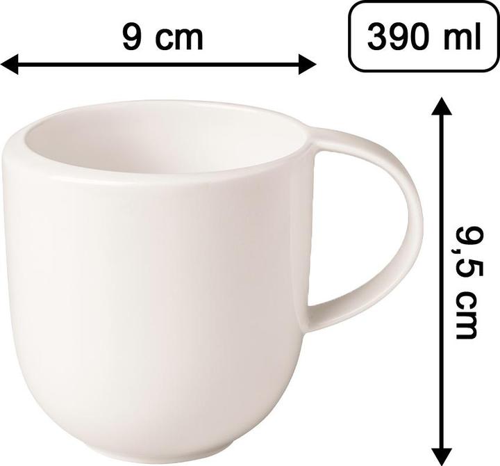 Image du produit Villeroy & Boch Gobelet avec anse NewMoon (390 ml, 1 x)